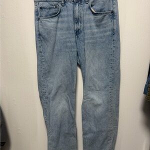 rag & bone Light Blue Men's Straight Jeans